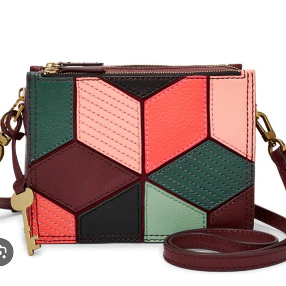 Fossil Campbell Patchwork Bag - Picture 2 of 8